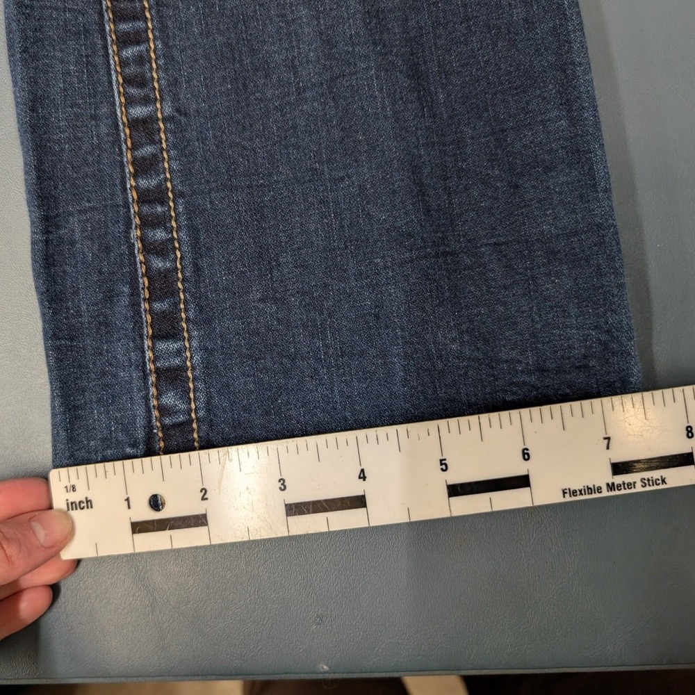 Wrangler 20X No. 44 Slim Straight Jeans Mens 28x32 Dark Wash - Picture 14 of 15